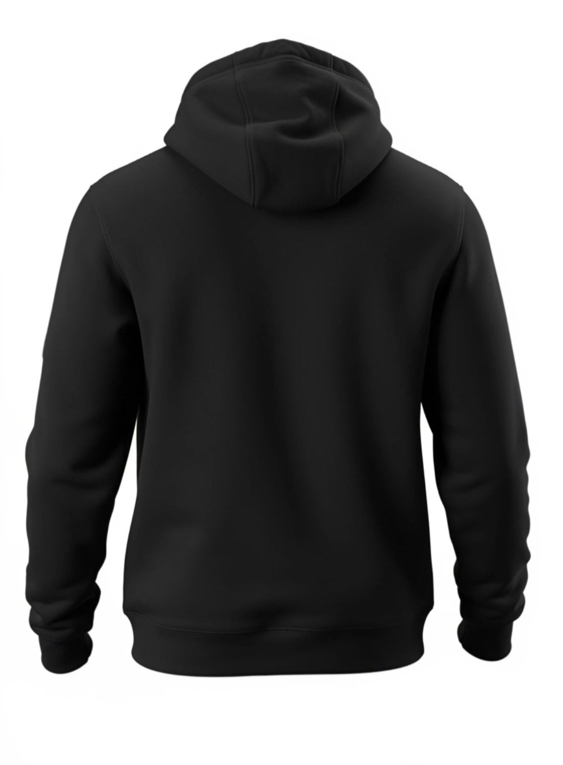 Black hoodie with chrome KRUZ PORTA logo