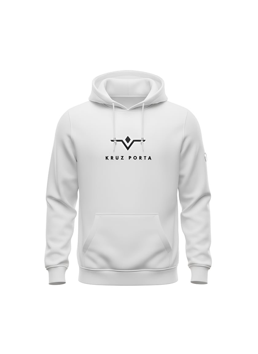 Artic white KRUZ PORTA hoodie