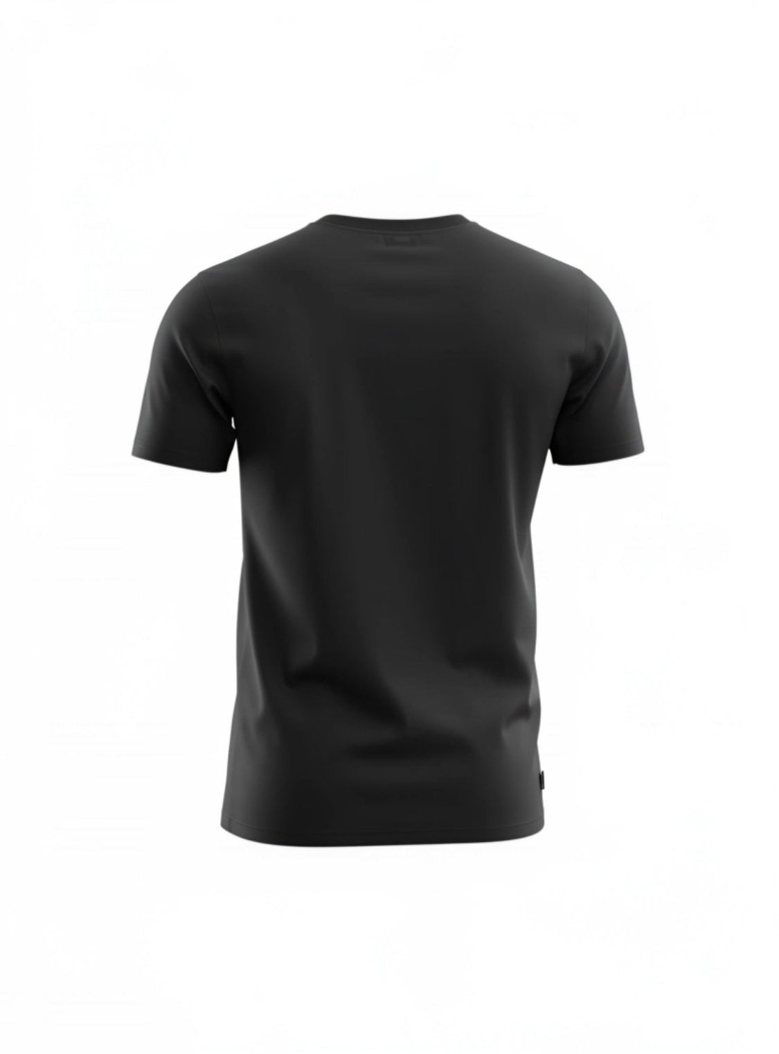 Black t shirt with silver KRUZ PORTA logo on front